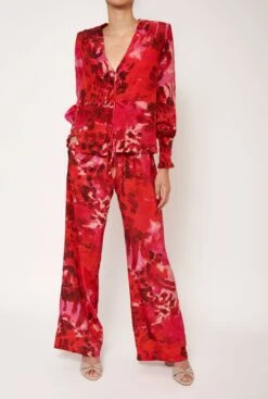 Coral Reef V Blouse -Es Fascinante coral reef v blouse shirts blouses arena martinez 751103