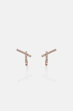 Daga Earrings Rose Gold