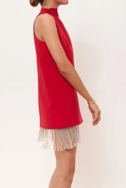 Daniella Red Dress -Es Fascinante daniella red dress pre order dress sophie et voila 901989