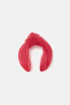 Diadema Plissee Burgundy