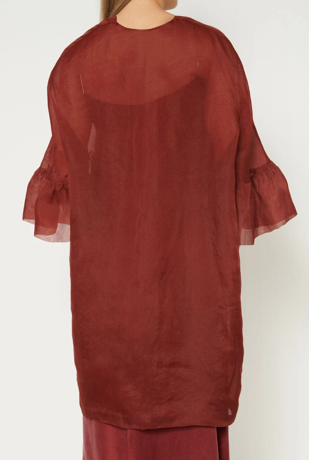 Diana Organza Coat 6 Diana Organza Coat - Imagen 4