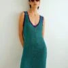 Dinastia Dress Turquoise -Es Fascinante dinastia dress turquoise dresses carlota cahis 708465