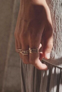 Double Marquise & Co. Ring -Es Fascinante double marquise co ring rings gold roses 935515