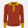 Emily Polo - Caldera Mustard -Es Fascinante emily polo caldera mustard sweaters laia alen 199991