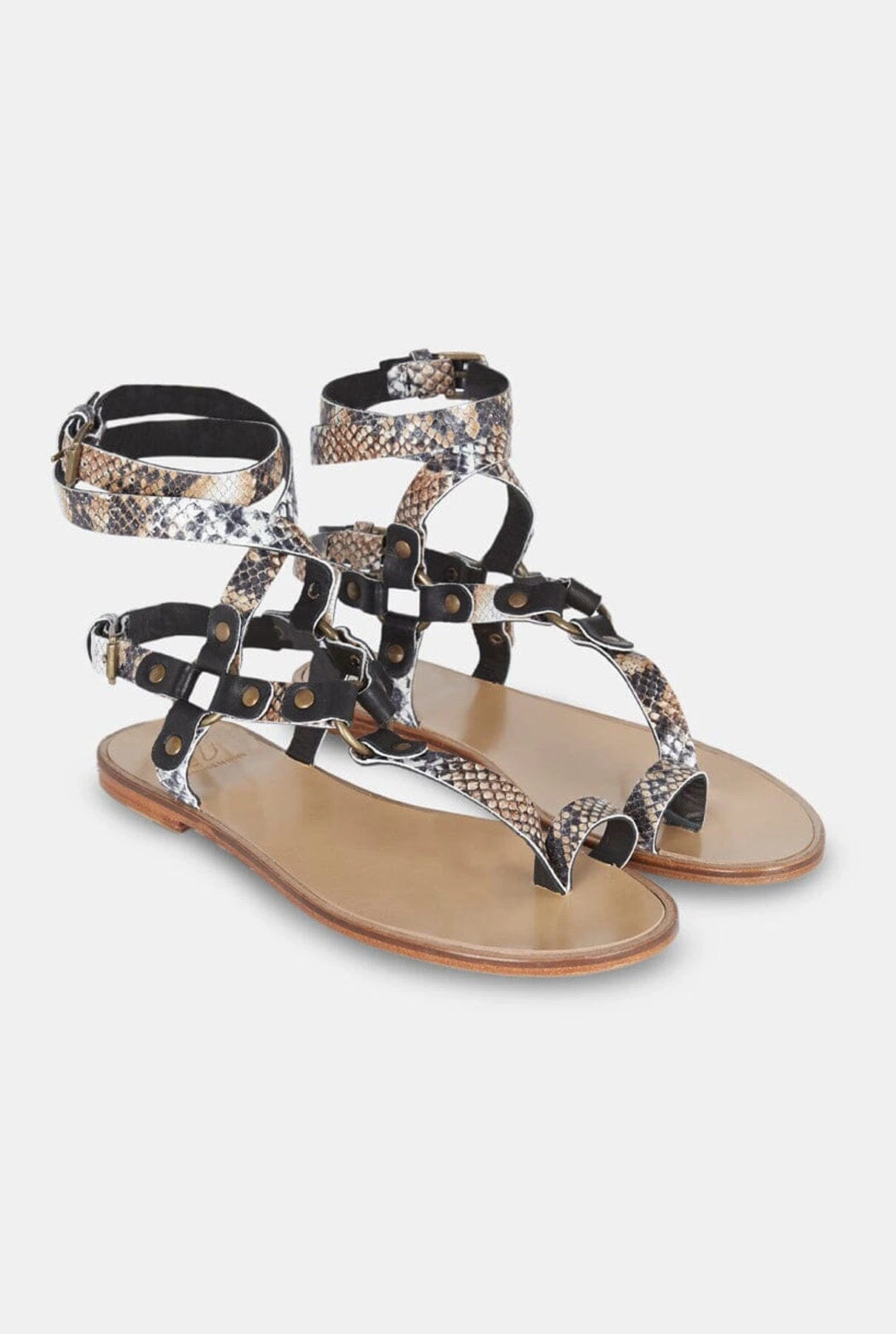 ESCLAVAS SNAKE BLANCO 4 ESCLAVAS SNAKE BLANCO - Imagen 2