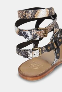 ESCLAVAS SNAKE BLANCO 11 ESCLAVAS SNAKE BLANCO -Es Fascinante esclavas snake blanco flat sandals micuir 798963