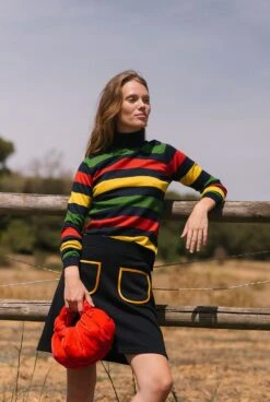 Ester Skirt - Navy -Es Fascinante ester skirt navy skirts laia alen 455041