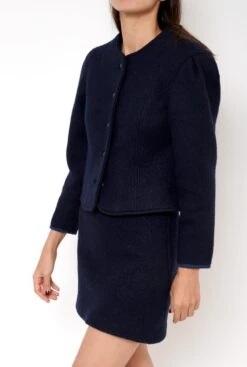 Falda Benita Navy -Es Fascinante falda benita navy skirts himba collection 282390