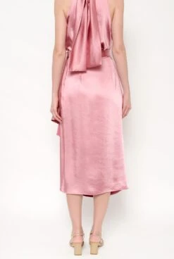 Falda Cruzada Envolvente Sara Rosa -Es Fascinante falda cruzada envolvente sara rosa skirts duyos 672552