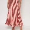 FALDA PORTOBELLO RAYAS TEJA -Es Fascinante falda portobello rayas teja skirts wearitbe 363250