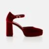 Flamenco Heels Garnet -Es Fascinante flamenco heels garnet heels flabelus 889612
