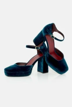 Flamenco Heels Petrol -Es Fascinante flamenco heels petrol heels flabelus 520630
