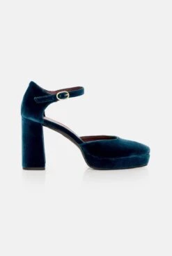 Flamenco Heels Petrol