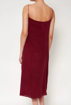 Flor Reversible Midi Burgundy/Fucsia -Es Fascinante flor reversible midi burgundyfucsia dresses atelier aletheia 706688
