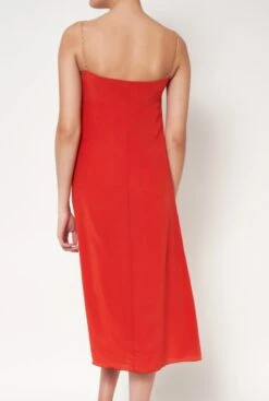 Flor Reversible Midi Orange/Light Pink -Es Fascinante flor reversible midi orangelight pink dresses atelier aletheia 461303