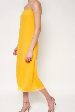 Flor Reversible Midi Yellow -Es Fascinante flor reversible midi yellow dresses atelier aletheia 309401