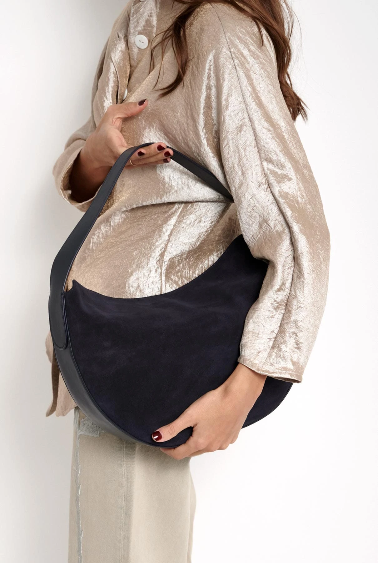 Fortune Hobo Bag | Navy Blue 4 Fortune Hobo Bag | Navy Blue - Imagen 2