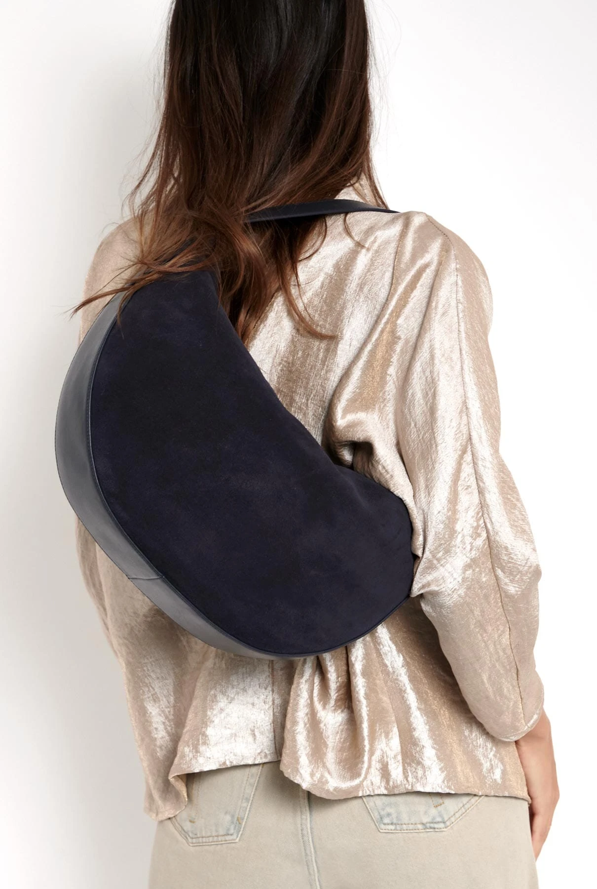 Fortune Hobo Bag | Navy Blue 5 Fortune Hobo Bag | Navy Blue - Imagen 3