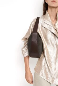 Fortune Hobo Bag | Tobacco -Es Fascinante fortune hobo tobacco suede with calf skin shoulder bags moi sass 249458