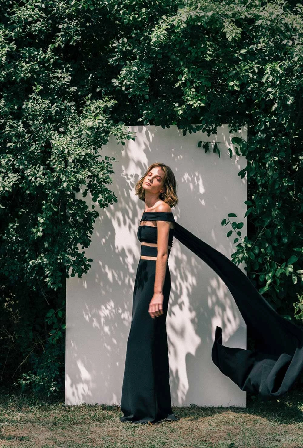 Fría Black Dress + Cape 3 Fría Black Dress + Cape