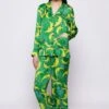 Green Moon Print Pajamas -Es Fascinante green moon print pajamas sleepwear mirto 262657