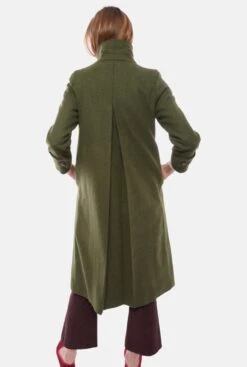 Isobel Coat Verde -Es Fascinante isobel coat coat kolonaki 593249