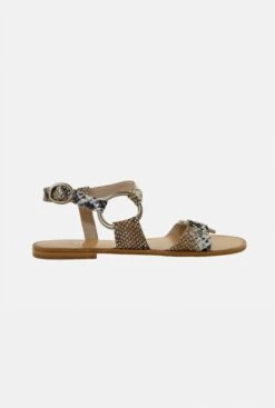 ITACA SNAKE BLANCO -Es Fascinante itaca snake blanco flat sandals micuir 496364