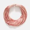Japanese Silk Blush Necklace -Es Fascinante japanese silk blush necklace neckclace victoria de talhora 887278
