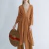 Kimono Ocre 2 Kimono Ocre -Es Fascinante kimono ocre coats miguel marinero 297238