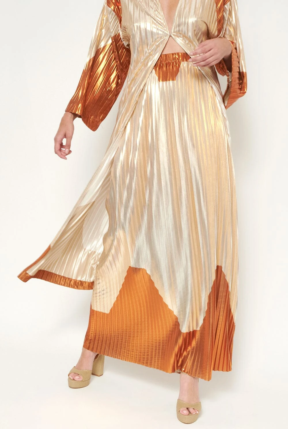 Kimono Pleated Fabric 6 Kimono Pleated Fabric - Imagen 4