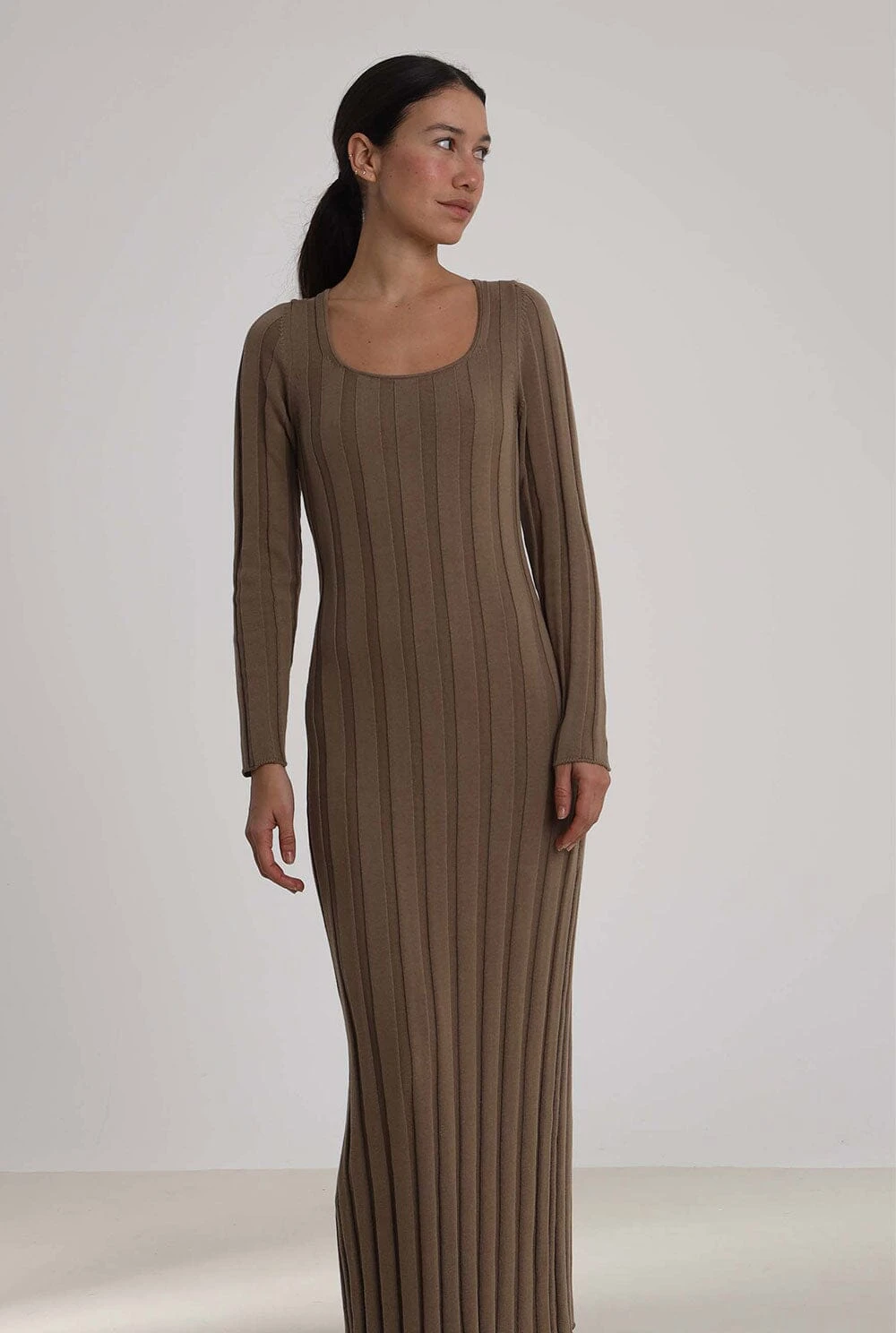 KNIT DRESS: SAND 4 KNIT DRESS: SAND - Imagen 2