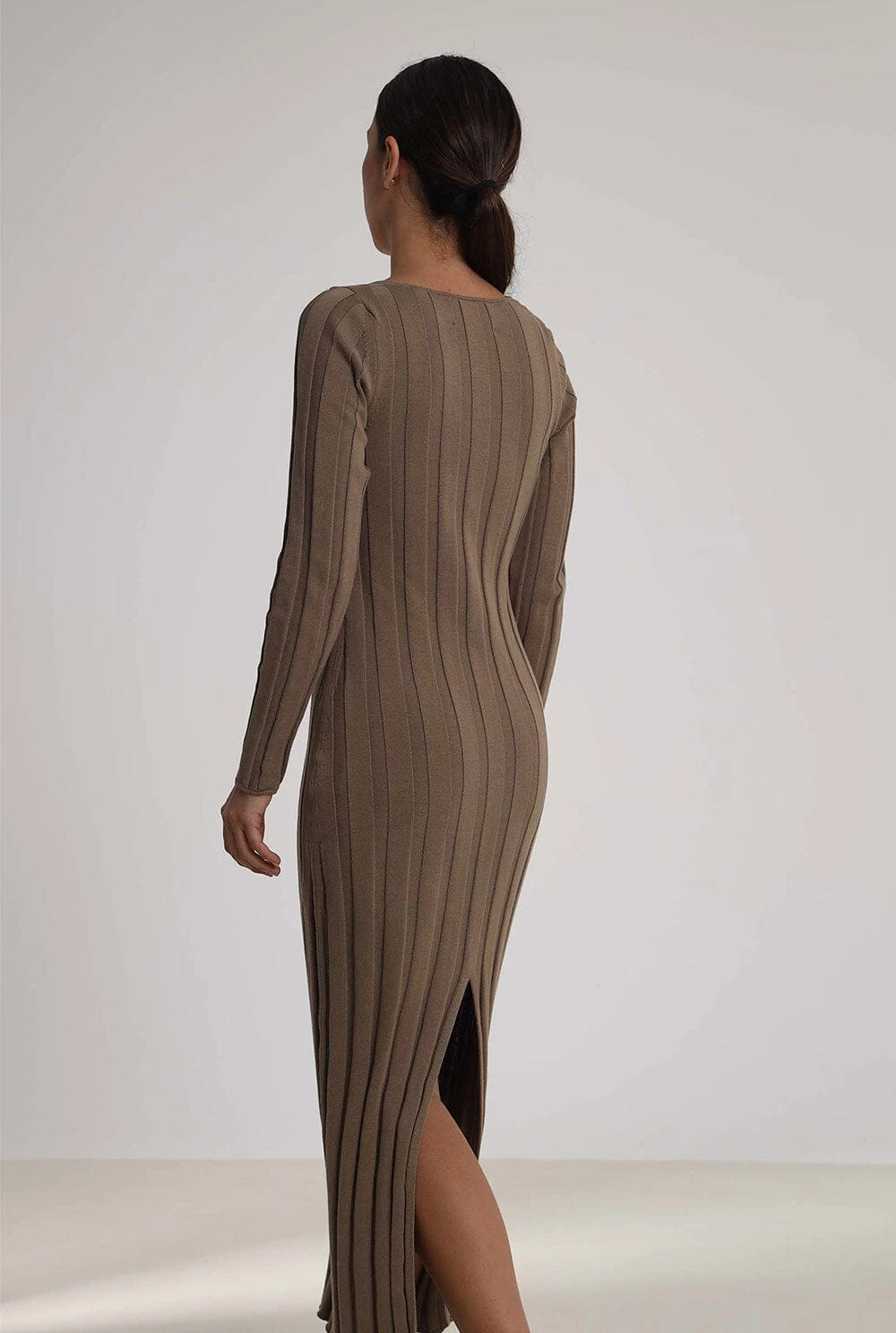 KNIT DRESS: SAND 5 KNIT DRESS: SAND - Imagen 3