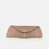 Leaf Straw Bag Bronze Taupe -Es Fascinante leaf straw bag bronze taupe bag zahati 329221