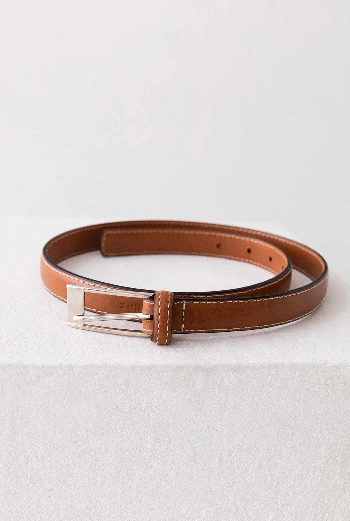 Leather Belt: Camel 3 Leather Belt: Camel