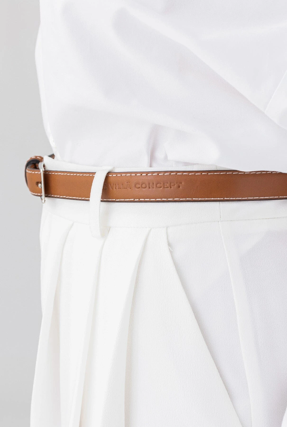Leather Belt: Camel 5 Leather Belt: Camel - Imagen 3