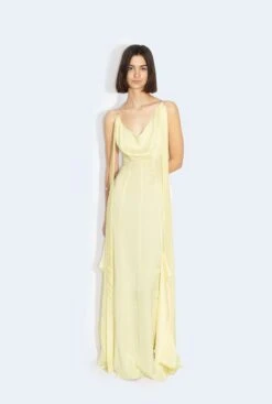 Light Yellow Long Dress