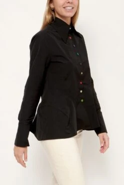 Lilibeth Shirt Negro 8 Lilibeth Shirt Negro -Es Fascinante lilibeth shirt negro shirts blouses wearitbe 858529