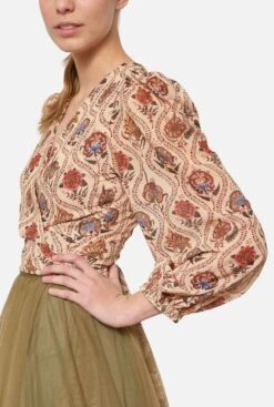 Loreto Blouse -Es Fascinante loreto blouse shirt leyre doueil 561284