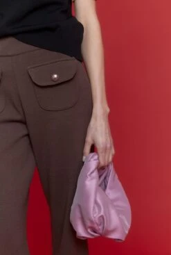 Margarita Pants - Brown -Es Fascinante margarita pants brown trousers laia alen 263899