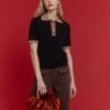 Margarita Polo - Black -Es Fascinante margarita polo black t shirts tops laia alen 239848