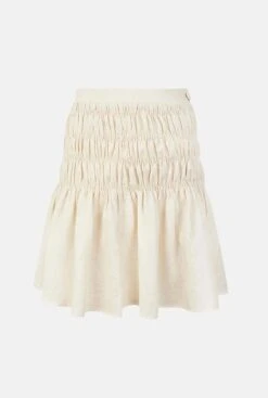 Maria Mini Skirt Ecru