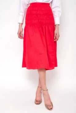 Maria Skirt Red -Es Fascinante maria skirt red skirts diddo madrid 145189