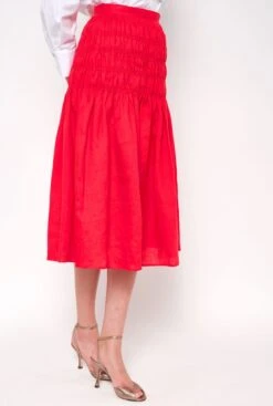 Maria Skirt Red -Es Fascinante maria skirt red skirts diddo madrid 990277