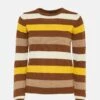 Mariona Crew Necksweater - Brown -Es Fascinante mariona crew neck sweater brown sweaters laia alen 946914