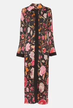 MAXI CAMISERO MANILA CRISTAL BLACK