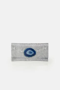 MAXI PREMIUM GRABADO PLATEADO CELESTE - AGATA AZUL