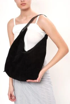 Maxi Suede Black -Es Fascinante maxi suede black crossbody bags dalas 527352