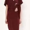 Mencia Dress Brown 2 Mencia Dress Brown -Es Fascinante mencia dress brown dresses ulises merida 562062