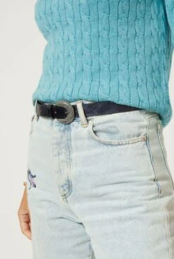 Menerbes Mettalic Blue -Es Fascinante menerbes mettallic blue belts baltei studio 449284