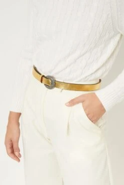 Menerbes Mettalic Gold -Es Fascinante menerbes mettallic gold belts baltei studio 962555